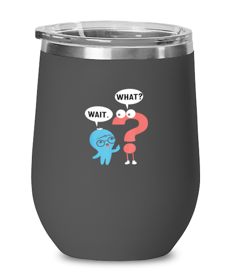 Wine Tumbler Stainless Steel Insulated Funny Grammar Punctuation Teacher Studend