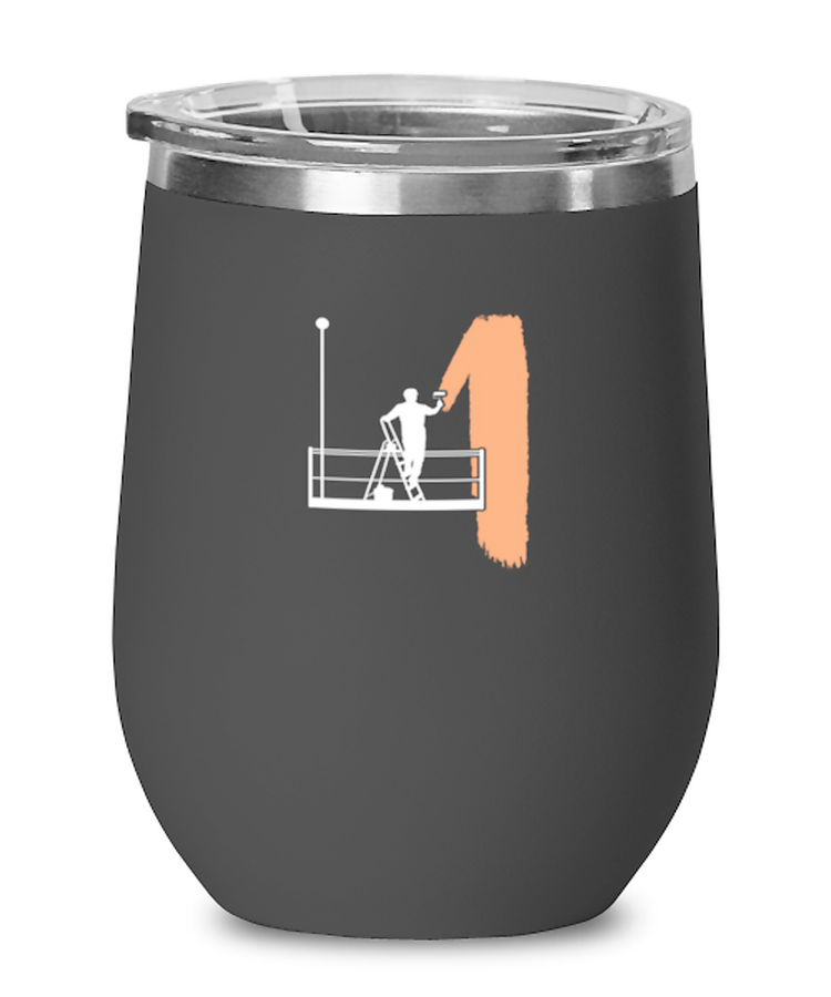 Wine Tumbler Stainless Steel Insulated Funny Facade Painter
