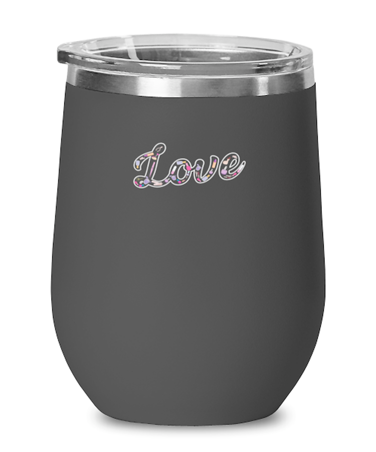 Wine Tumbler Stainless Steel Insulated Nail Technician Love