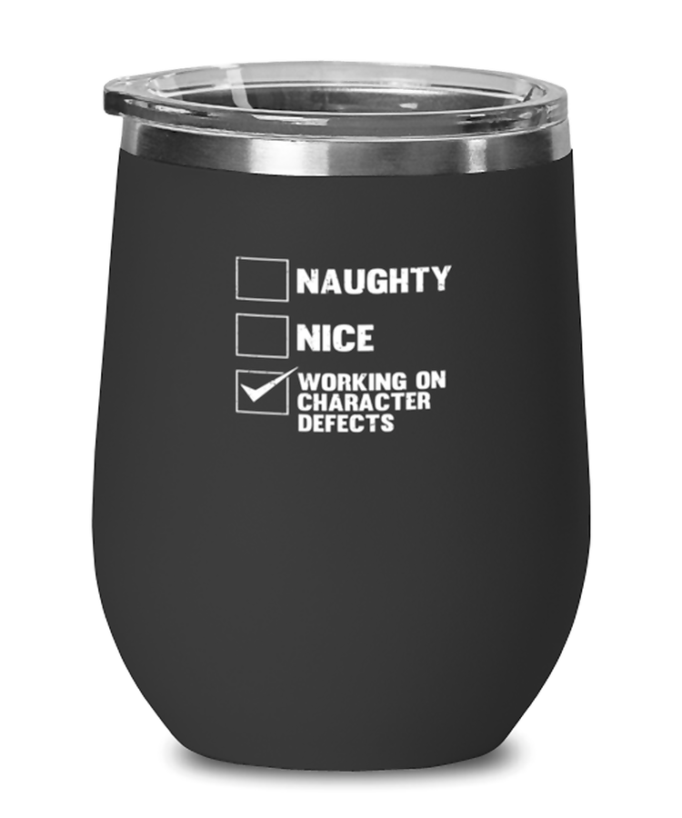 Wine Tumbler Stainless Steel Insulated  Funny Narcotics Anonymous