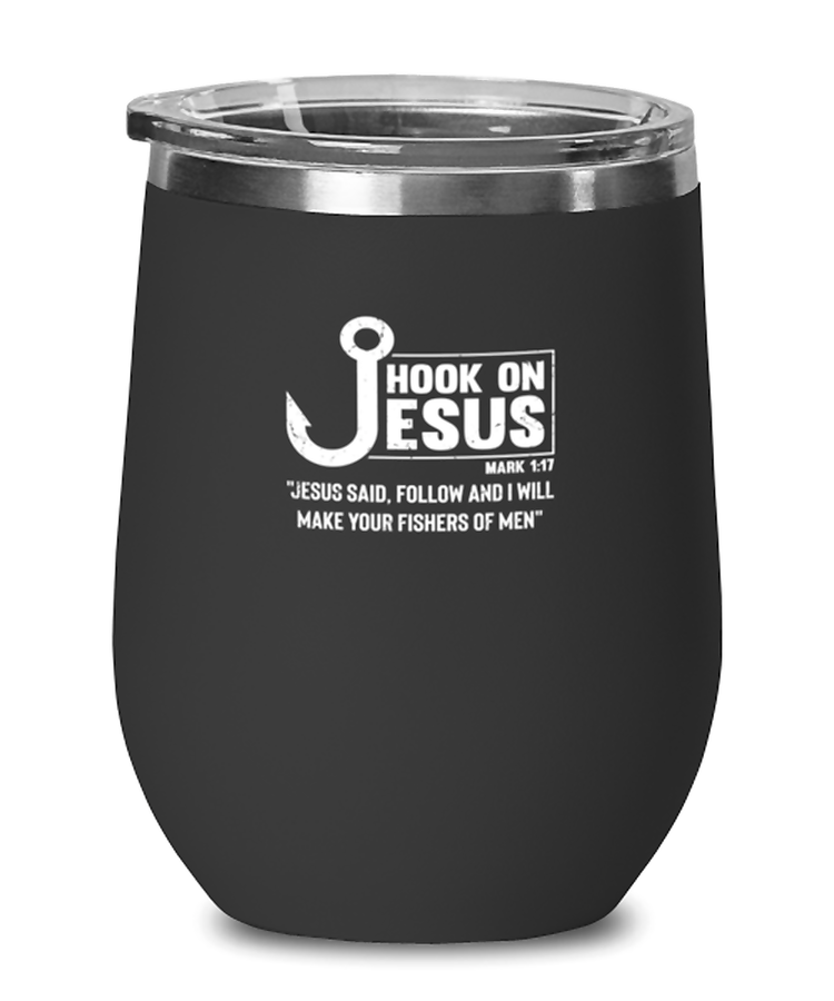 Wine Tumbler Stainless Steel Insulated Hook On Jesus Mark 1:17