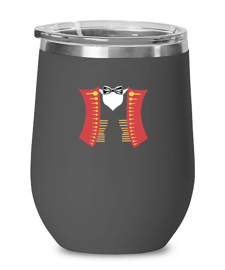 Wine Tumbler Stainless Steel Insulated  Funny Ringmaster Circus