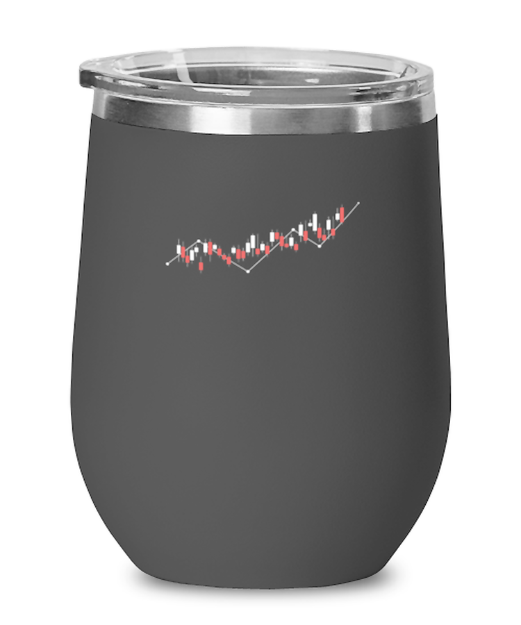 Wine Glass Tumbler Stainless Steel Funny Stock Exchange Traders