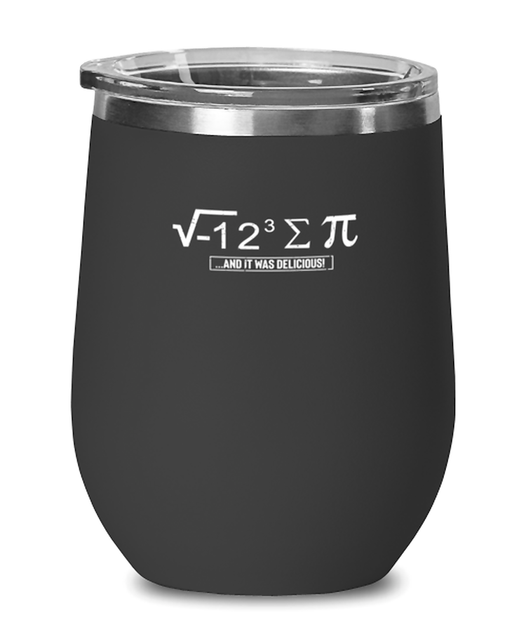 Wine Glass Tumbler Stainless Steel Funny Jazz Maths Student Mathematician