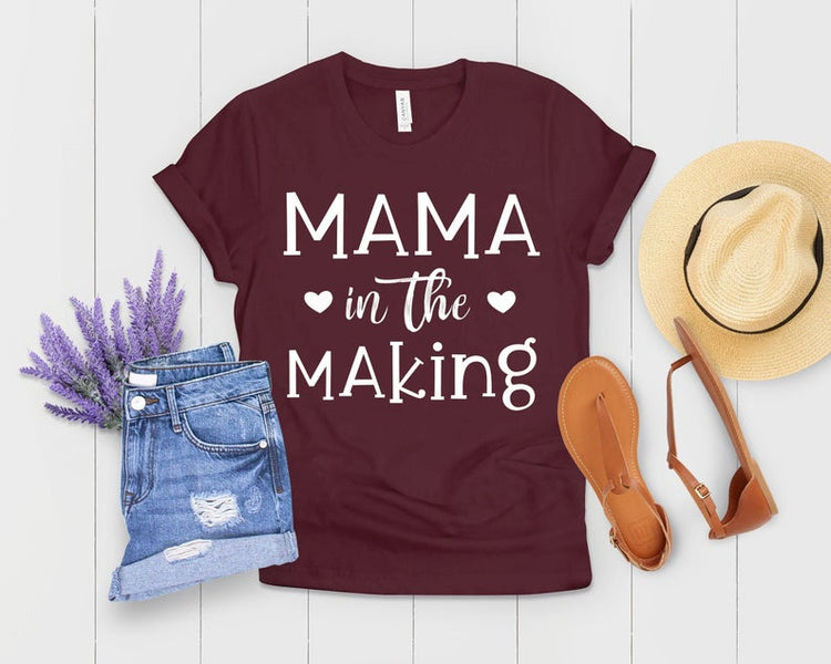 Mama In The Making Future Mom Shirt Maternity Clothes - Teegarb