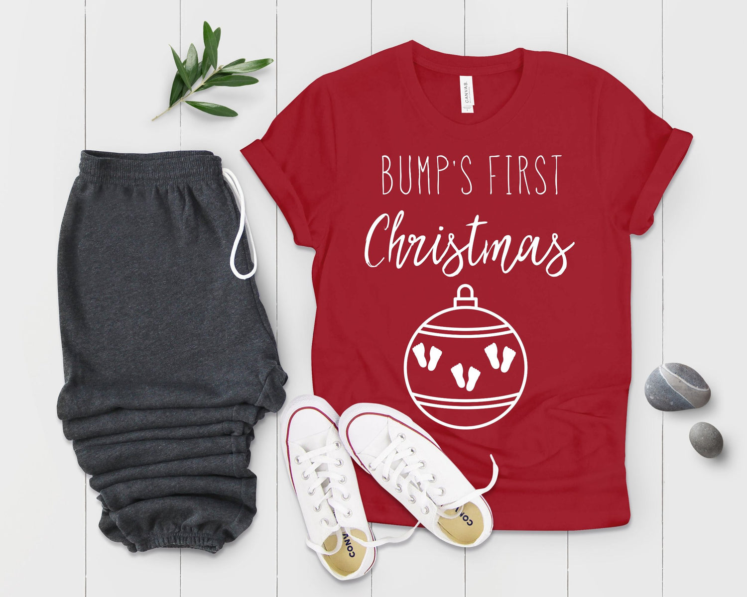 Bump's First Christmas Xmas Shirt - Teegarb