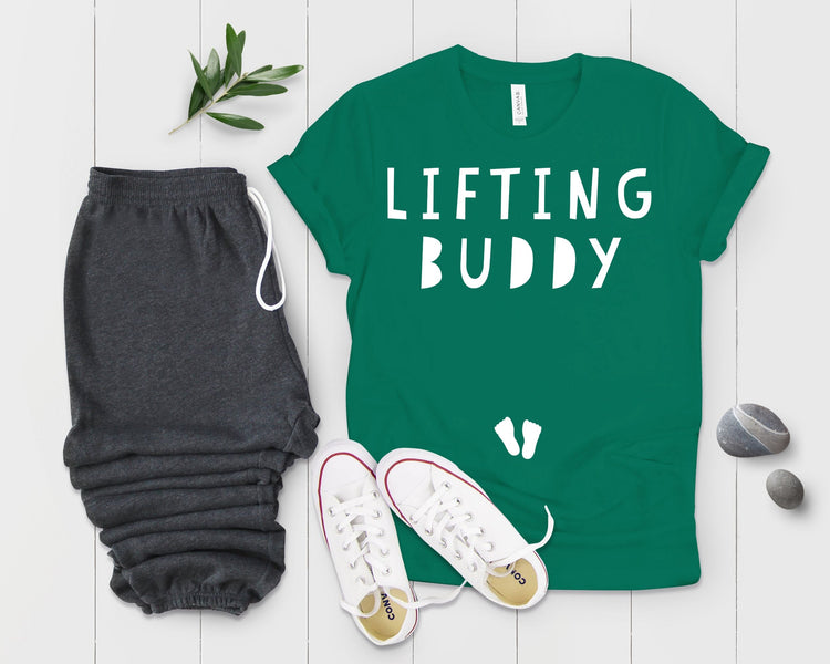 Lifting Buddy Baby Bump Shirt - Teegarb