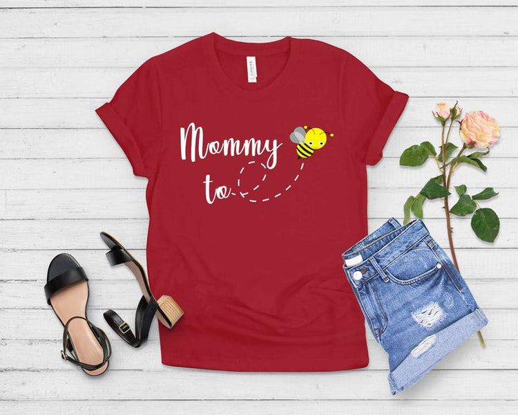 Mommy To Bee Future Mommy Maternity Clothes - Pregnancy Top - Teegarb