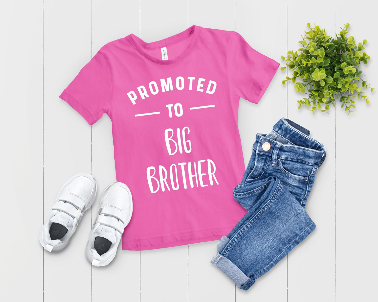 Promoted To Big Brother Tshirt - Pregnancy Announcement Kids Shirt - Teegarb